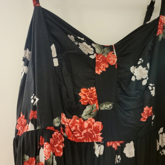 Mini Challis Sweetheart Dress - Picture 2 of 9